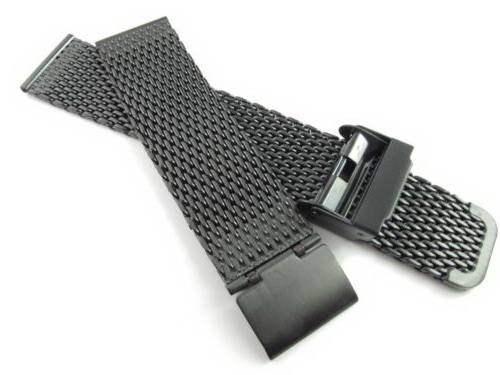 Браслет стальной 1.0x22-WS-SB Ремешки и браслеты для часов