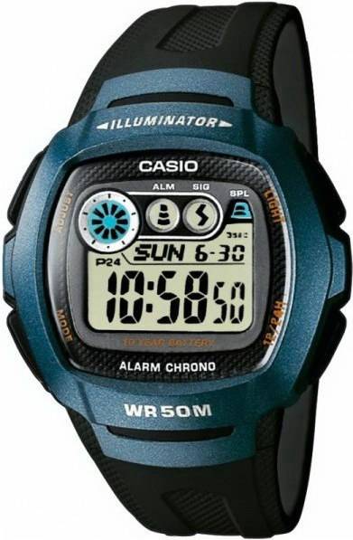 Фото часов Casio Illuminator W-210-1B