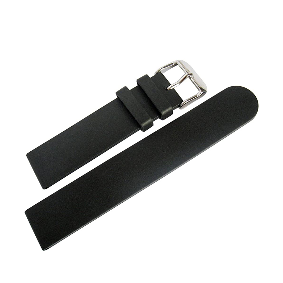 Ремешок Bonetto Cinturini каучуковый черный 20 мм - 270020 Ремешки и браслеты для часов