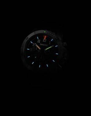 Фото часов Мужские часы TAWATEC Black Titan Diver Chrono (кварц) (300м) TWT.07.96.81T