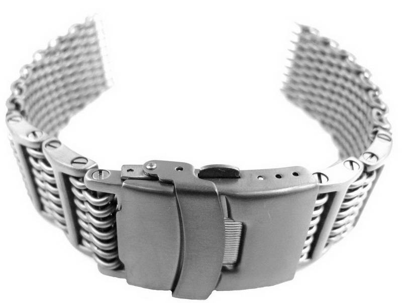 Браслет стальной 1.2x22-WHI-P Ремешки и браслеты для часов