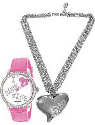 Фото часов Женские часы Elite Leather Crystal E52920CO.012