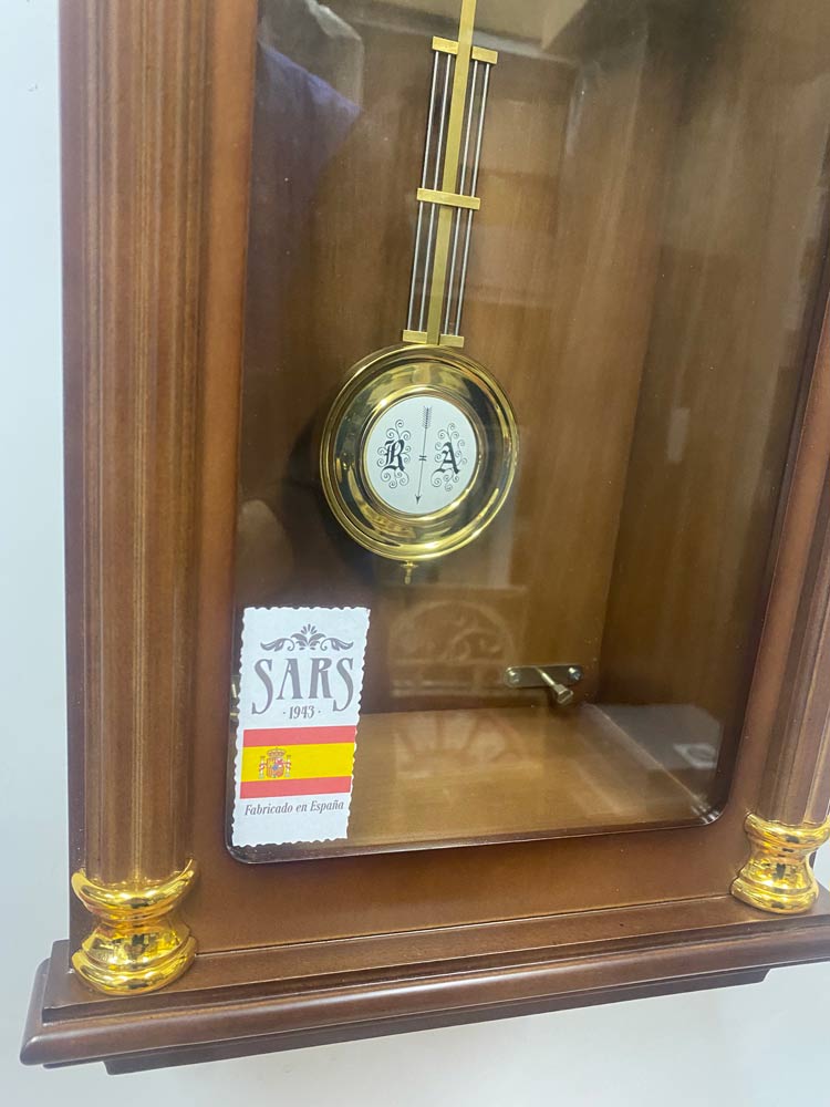 Фото часов Настенные кварцевые часы SARS 8535-15 Walnut