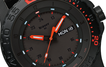 Фото часов Мужские часы Traser P66 Red Combat (нато) 104443