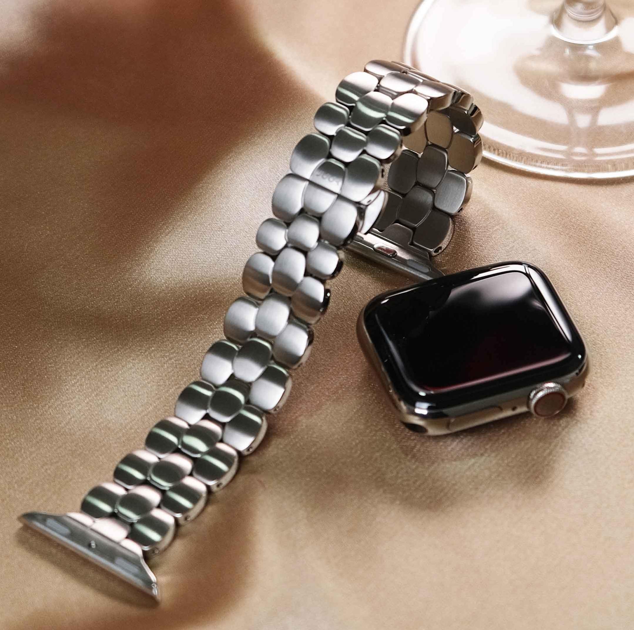 Браслет для Apple Watch 41мм OVOLLO (STEEL) LOV-BR Ремешки и браслеты для часов