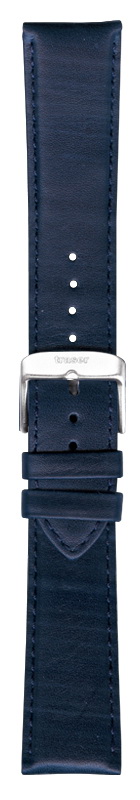 Ремешок кожаный Traser №77 синий 107417 Ремешки и браслеты для часов
