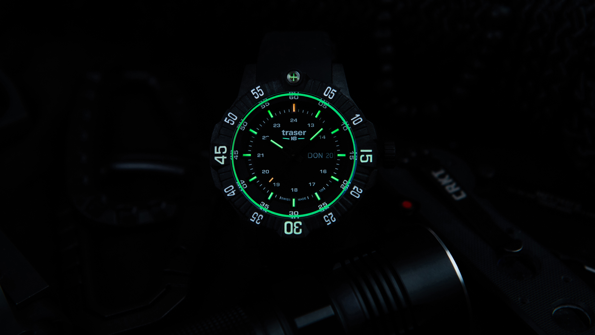 Фото часов Мужские часы Traser P99 Q Tactical Black текстиль 110722