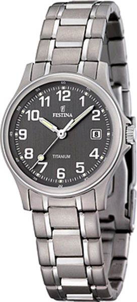 Фото часов Женские часы Festina Calendario Titanium F16459/2