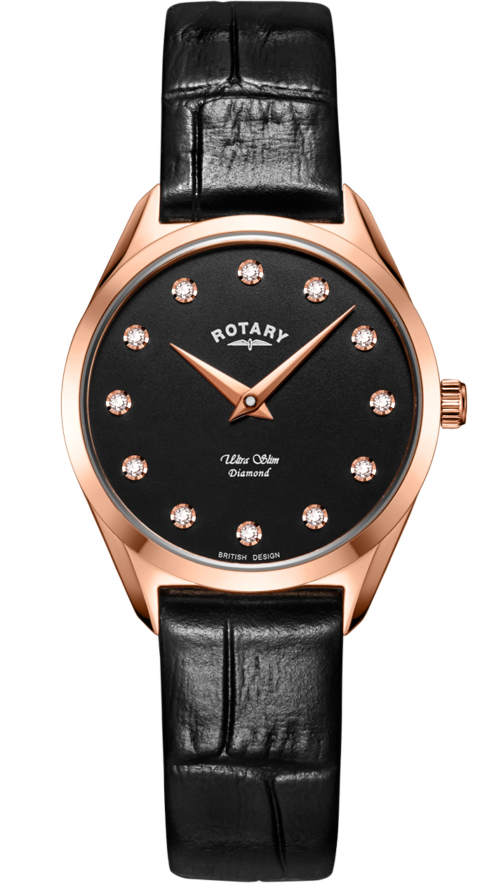 Фото часов Rotary Ultra slim Diamond LS08014/04/D