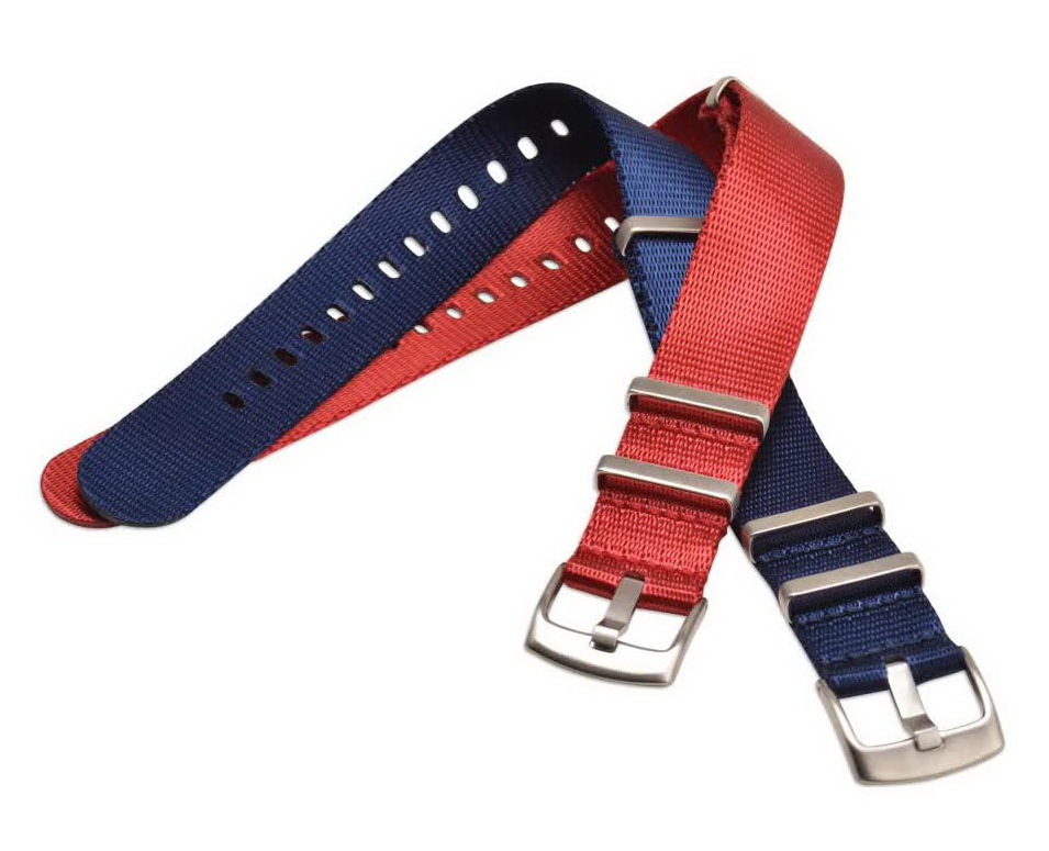 Ремешок НАТО из качественного нейлона светло-зеленый 22 мм Ремешки и браслеты для часов