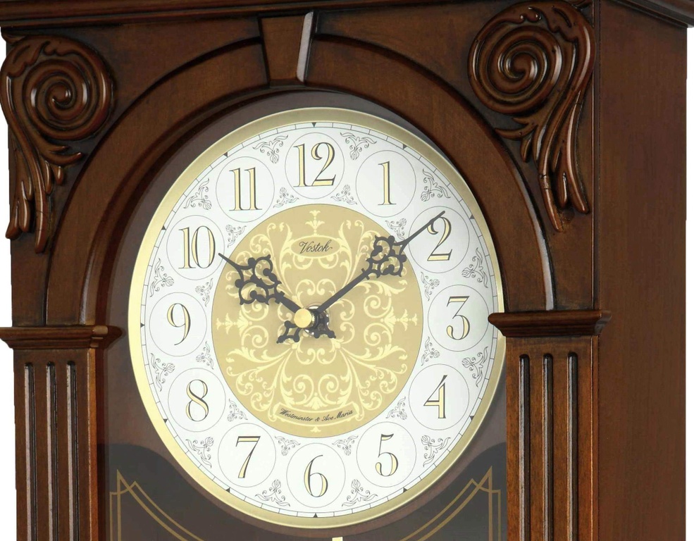 Фото часов Настенные часы с маятником и боем Восток Н-8873