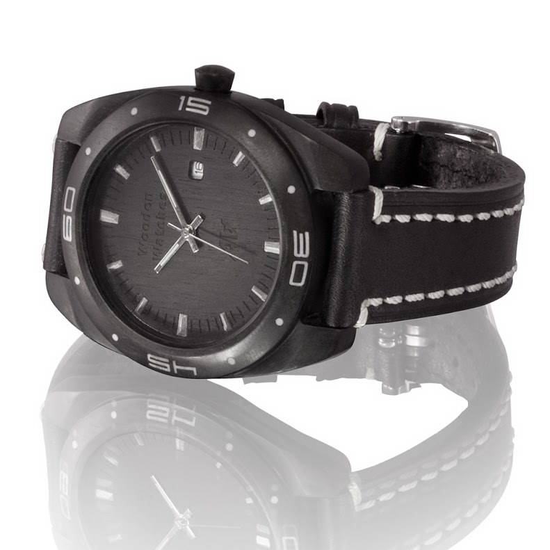 Фото часов Унисекс часы AA Wooden Watches Sport Blackwood S2 Black