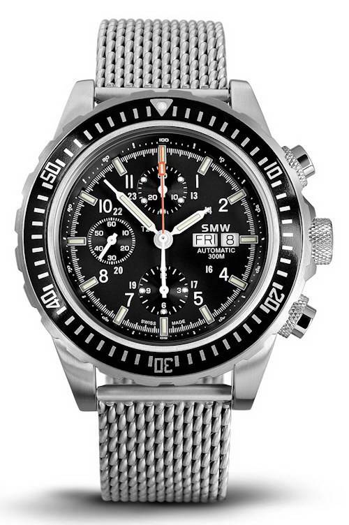 Фото часов Мужские часы Swiss Military Watch SMW Chrono Valjoux 7750 SMW.M7.3M.C1G