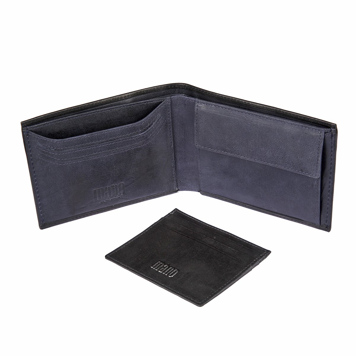 Портмоне
Mano
20301 black/blue Кошельки и портмоне