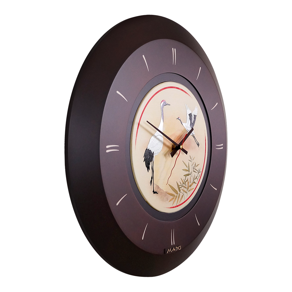 Фото часов Настенные часы Mado «Одору цурю» (Танцующий журавль) -MD-608