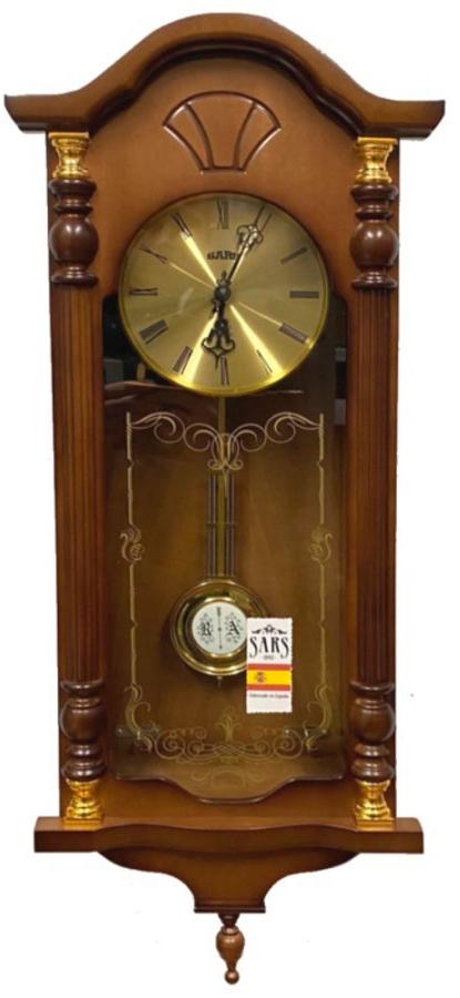 Фото часов Настенные кварцевые часы SARS 8552-15 Walnut