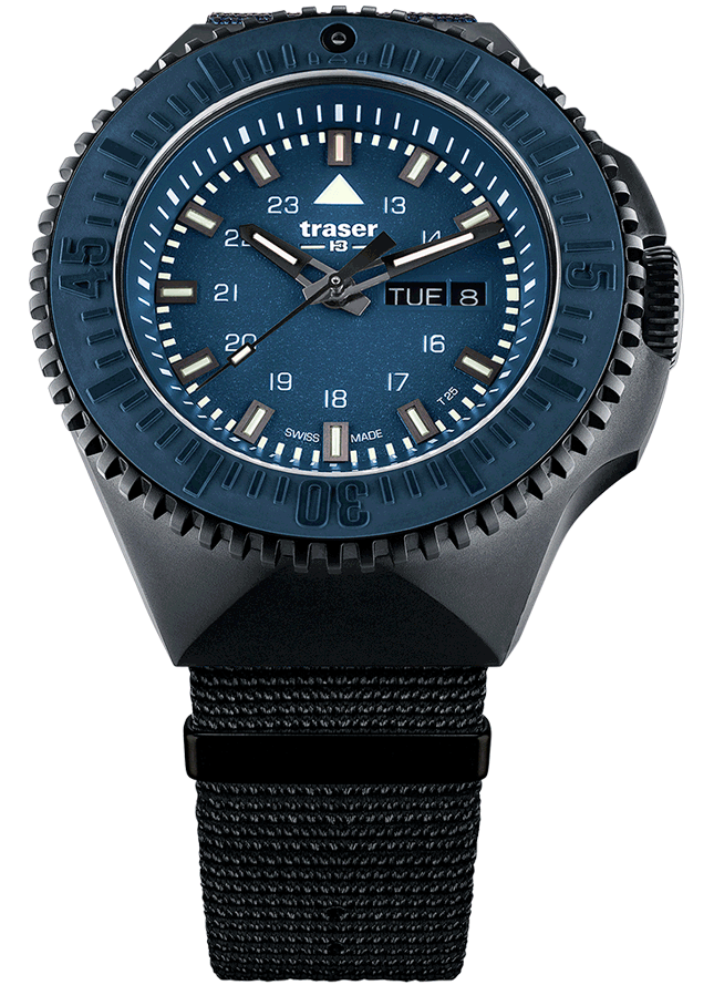 Фото часов Мужские часы Traser P69 Black Stealth Blue 109863