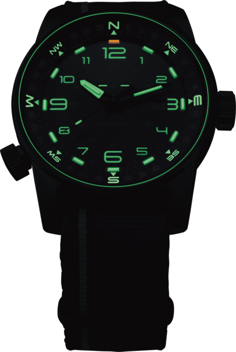 Фото часов Мужские часы Traser P68 Pathfinder Automatic Black (нато) 107718