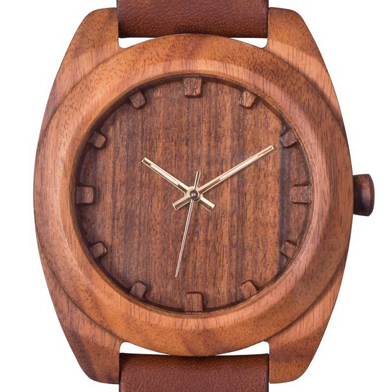 Фото часов Унисекс часы AA Wooden Watches S4 Brown