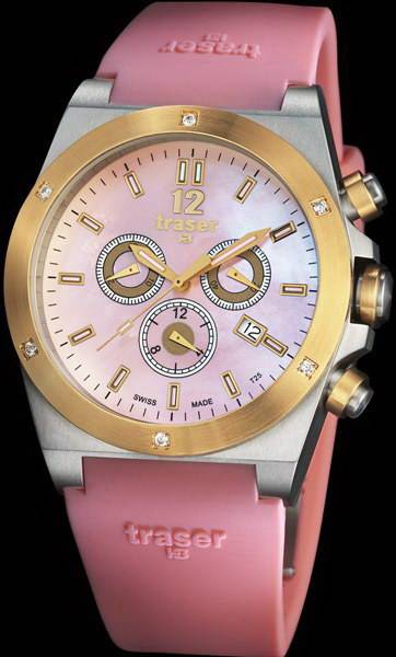 Фото часов Женские часы Traser Lady Pink Chronograph T7373.G53.8N.32