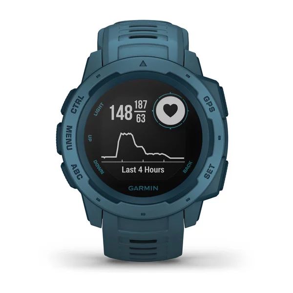 Фото часов Garmin Instinct Lakeside Blue 010-02064-04