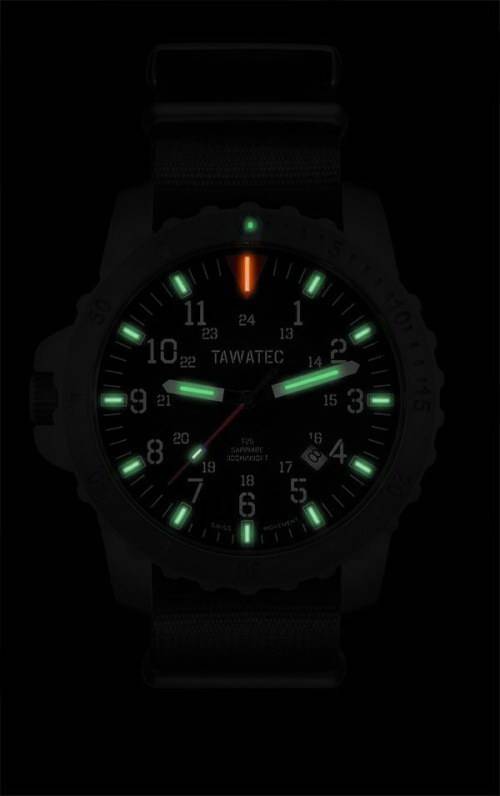 Фото часов Мужские часы TAWATEC Black Titan Diver (кварц) TWT.07.91.11G