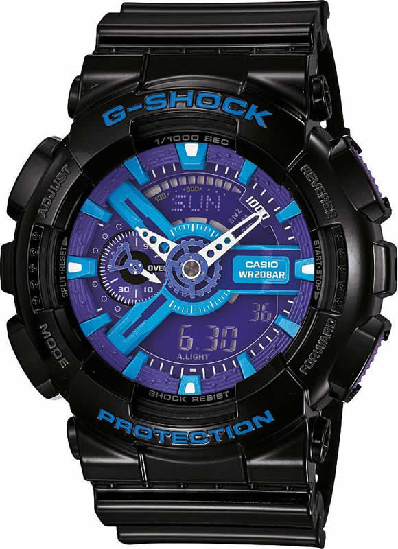 Фото часов Casio G-Shock GA-110HC-1A