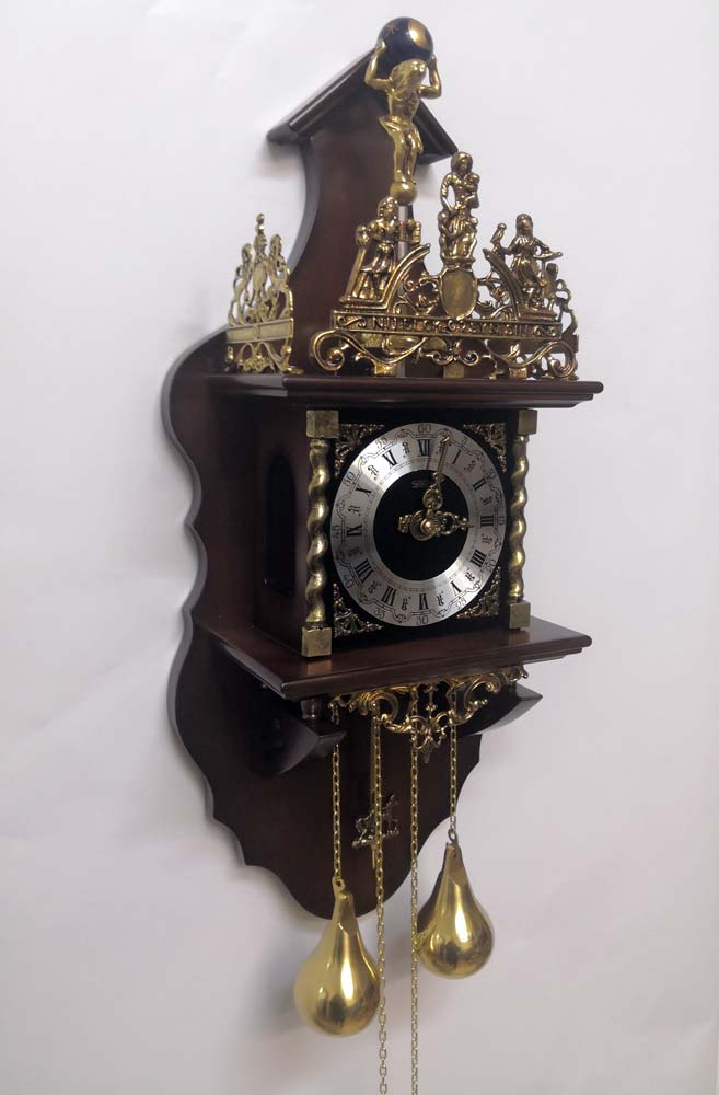 Фото часов Настенные механические часы SARS 5602-261 Dark Walnut
