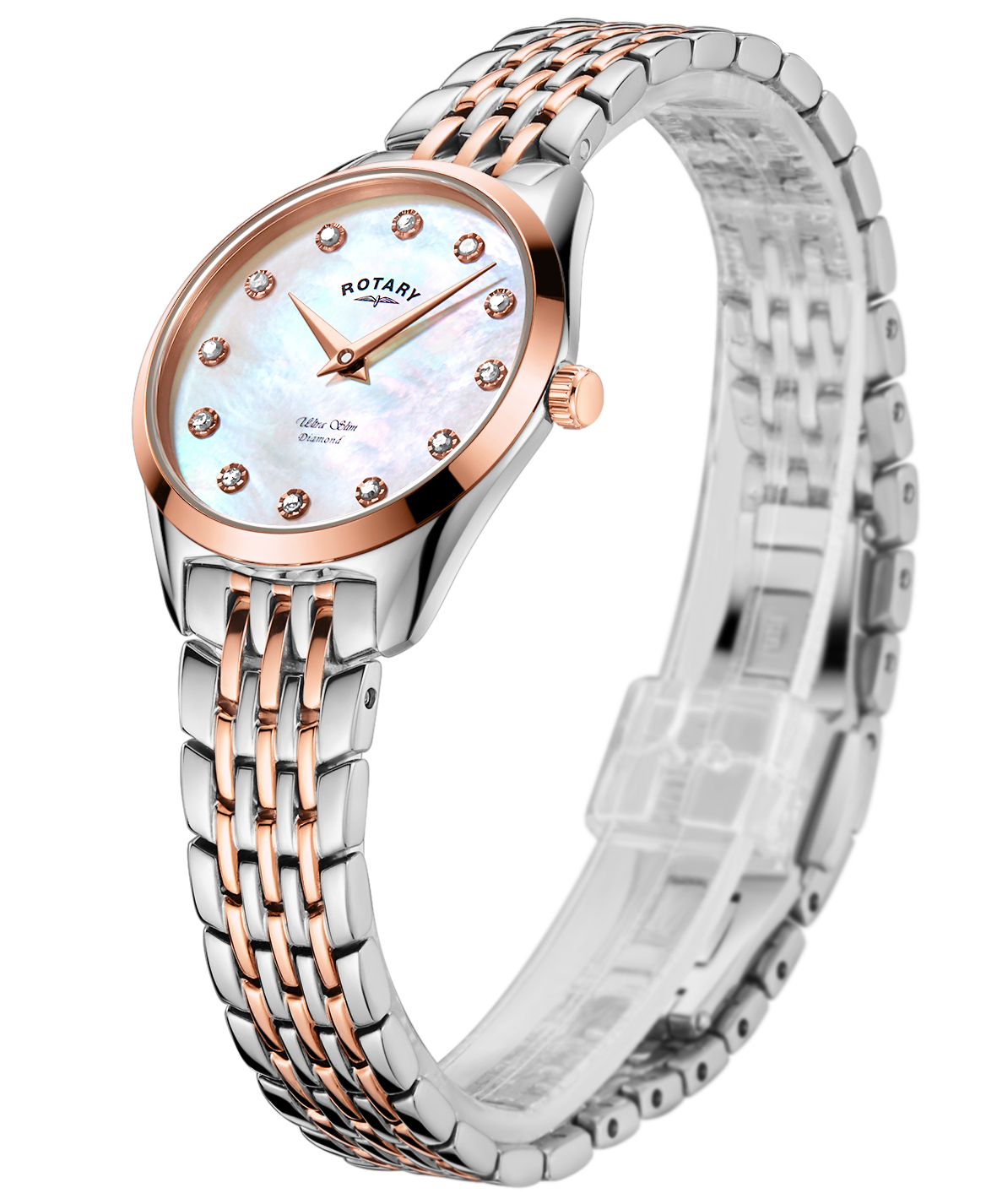 Фото часов Rotary Ultra slim Diamond LB08012/41/D