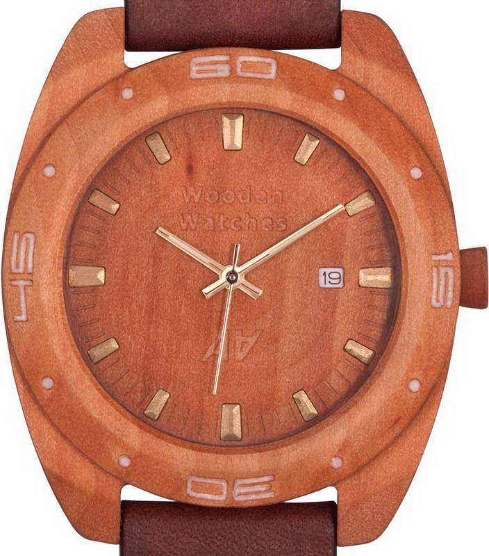 Фото часов Унисекс часы AA Wooden Watches Sport Pearwood S2 Pear