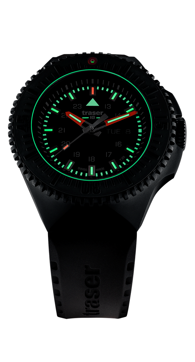 Фото часов Мужские часы Traser P69 Black Stealth Green 109859