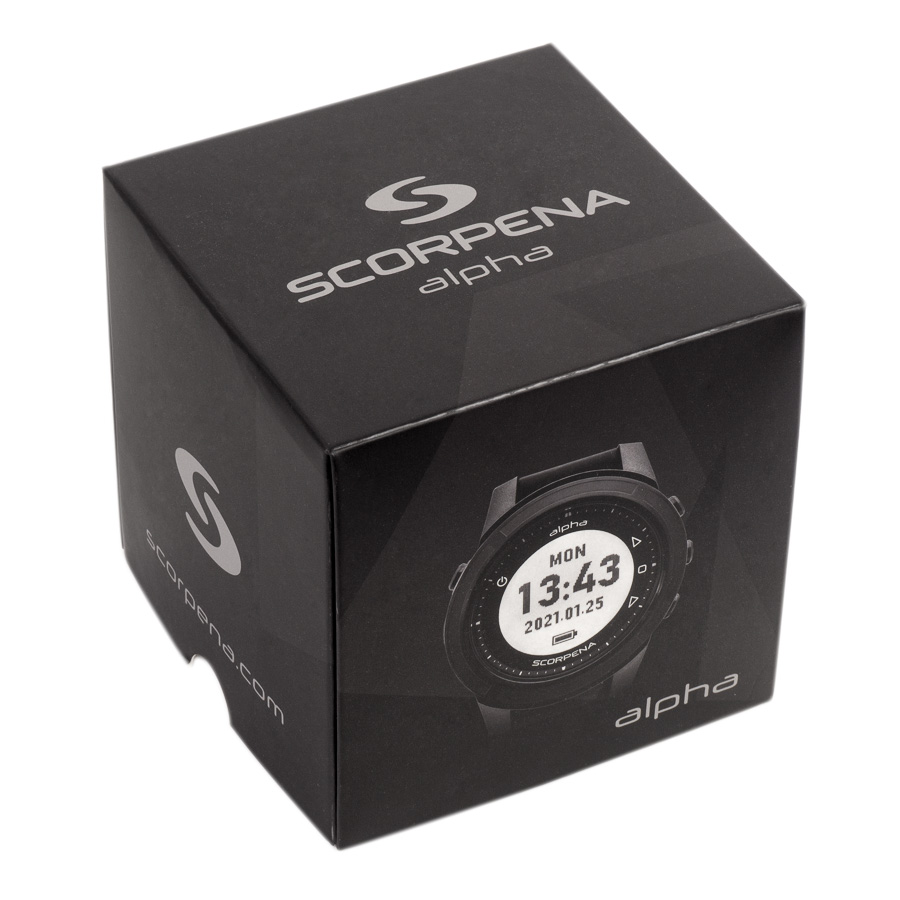 Часы/компьютер для погружений Scorpena Alpha черный S22011 Компьютеры для погружений
