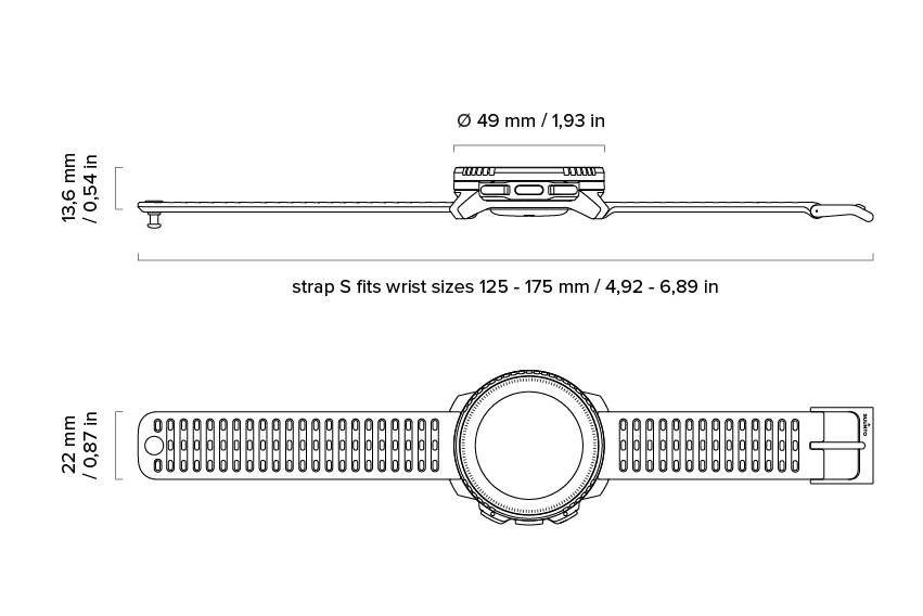 Фото часов Suunto Vertical Titanium Solar Canyon SS050861000