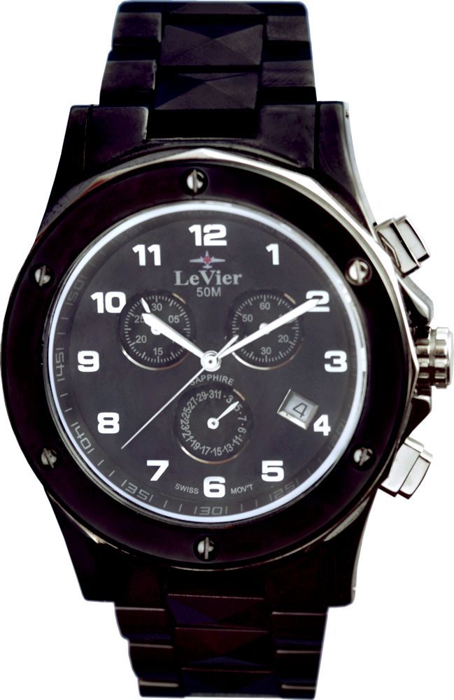 Фото часов Мужские часы LeVier L 1627 M Bl/Wh