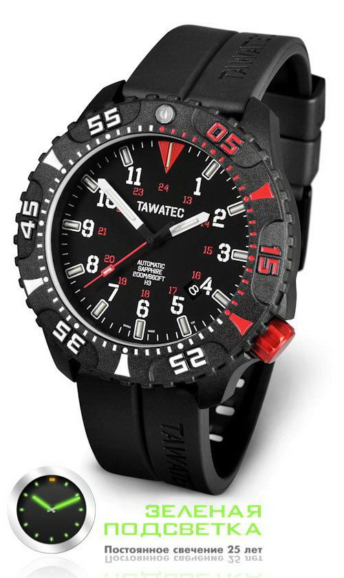 Фото часов Мужские часы TAWATEC E.O Diver MK II Automatic (200м) (механика) TWT.47.B6.A1G