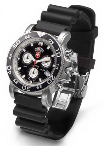 Фото часов Мужские часы CX Swiss Military Watch Navy Diver (кварц) (200м) CX18311