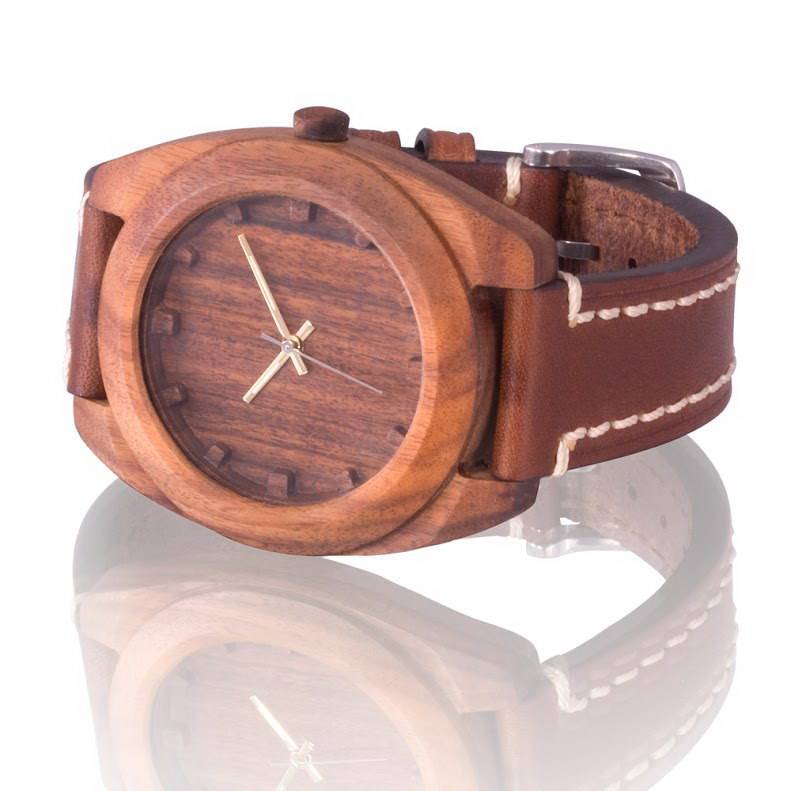 Фото часов Унисекс часы AA Wooden Watches S4 Brown