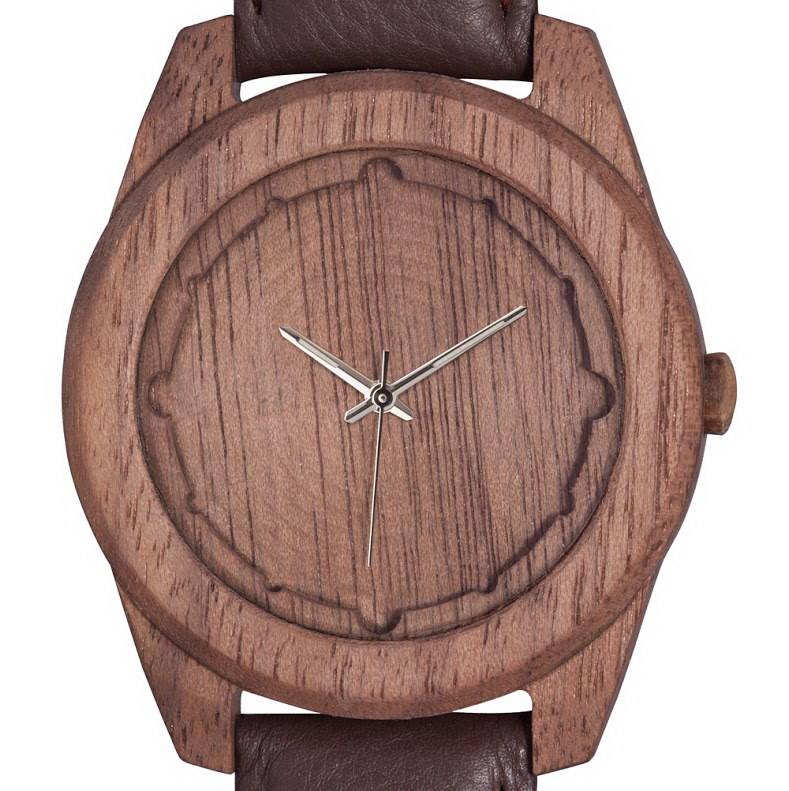 Фото часов Унисекс часы AA Wooden Watches E4 Nut Орех