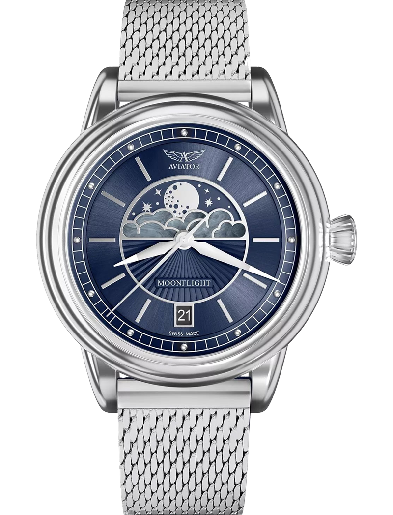 Фото часов Aviator Douglas MoonFlight V.1.33.0.255.5