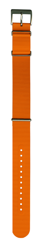 Ремешок Bonetto Cinturini НАТО каучуковый оранжевый 20 мм 328420 Ремешки и браслеты для часов