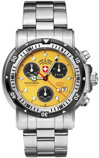 Фото часов Мужские часы CX Swiss Military Watch SW I (кварц) (1000м) CX1728