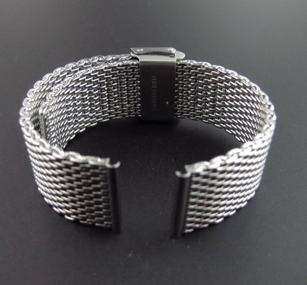 Браслет стальной 1.0x22-WS-P Ремешки и браслеты для часов