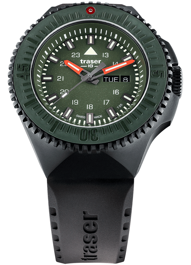 Фото часов Мужские часы Traser P69 Black Stealth Green 109859