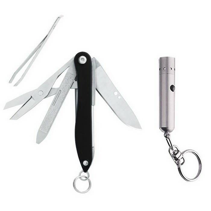 Leatherman Style Black и Фонарь LED LENSER V9 831403 Мультитулы и ножи