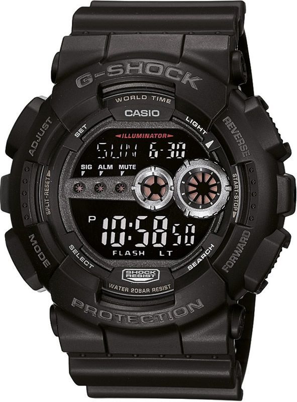 Фото часов Casio G-Shock                                
 GD-100-1B