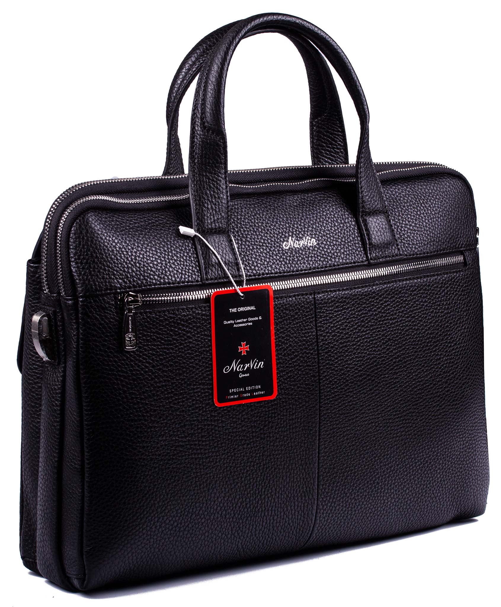 Портфель-сумка
Narvin
9759-N.Polo Black Сумки