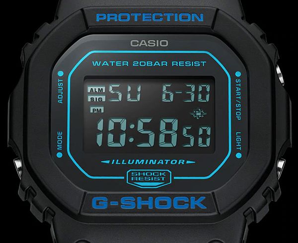 Фото часов Casio G-Shock DW-5600BBM-1