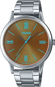 Casio Analog MTP-E600D-1B Наручные часы