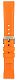 Ремешок Bonetto Cinturini каучуковый оранжевый 22 мм - 324322 Ремешки и браслеты для часов