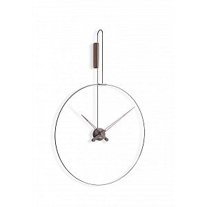 Часы Nomon DARO T graphite/walnut, D=70cm, H=108cm Настенные часы